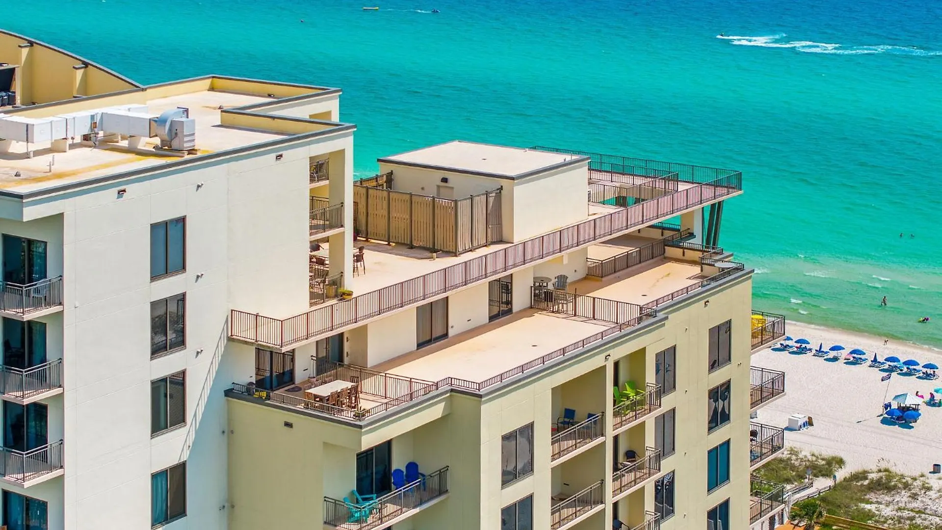 Origin 1220 - Studio King - Gulf View By Beach Haven Vacation Rentals Panama City Beach Apartman